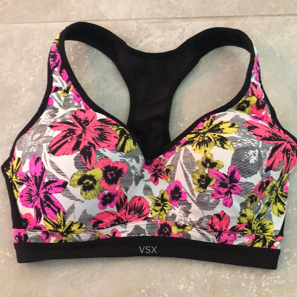 Floral Victoria Secret Sport Bra
